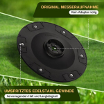 L&otilde;ika t&otilde;husamalt: robotniiduki teraplaat + 6 asendusterad, mis &uuml;hilduvad Husqvarna 305, 310, 315, 315x, 405, 415x, 535 Awd, Automoweri teraketta, separaatoriga