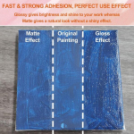 Wan2tlk v&auml;rvimine numbrite j&auml;rgi - 200 ml viimistluslakk, l&auml;bipaistev ja l&auml;ikiv, tihendab pinda, ei muutu kollaseks, kriimustuskindel, t&auml;iskasvanutele ja algajatele, l&auml;ikiv lakk ja matt v&auml;rv + pintsel