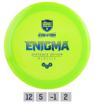 Discgolfi ketas Discmania Distance Driver Lux Vapor Enigma Evolution, sinine