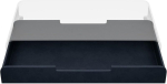 Monitori hoidja Aptiq sahtel midnight blue monitori alusele - organiseerija - vastupidav pu - nahast v&auml;limus