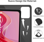 Hofsos klaviatuurikohver lenovo tab m11 2024 11-tollisele (tb330/tb331), itaalia qwerty eemaldatav bluetooth-klaviatuur, &uuml;mbris pliiatsi hoidjaga lenovo m11 tahvelarvutile 2023 11-tolline - must