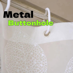 Kllj Du&scaron;ikardin, du&scaron;ikardin, vann, 150 x 200 cm, antibakteriaalsed du&scaron;ikardinad, veekindel vannitoakardin, kiiresti kuivav vannitoakardin, taimedega du&scaron;ikardin