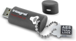 USB pulk Integral 8gb Crypto-197 256-bit 3.0 Usb m&auml;lupulk kr&uuml;pteeritud - Usb m&auml;lupulk parooliga kaitstud - Fips 197 sertifitseeritud, vastupidav, kahekihiline, veekindel Xts-aes disain