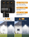Led prožektor liikumisanduriga v&auml;litingimustes, 100 w, 10000 lm led prožektor liikumisanduriga, 6500 k k&uuml;lm valge v&auml;lisprožektor liikumisanduriga, ip66 veekindel, &uuml;lihele esituli aeda