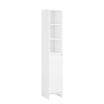 SoBuy BZR158-W vannitoakapp - valge puidukomposiit 30x170cm