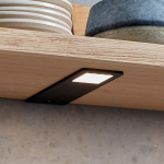 Loevschall led valgusti kapi alla | p&otilde;randakapi valgustus k&ouml;&ouml;ki | 5 osaline komplekt | laevalgusti k&ouml;&ouml;ki | lae prožektorid | moodne k&ouml;&ouml;givalgustus, must, 190 x 70 cm