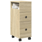 kitsas vannitoakapp ratastega, Sonoma tamm, tehispuit CFE6828105