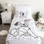 Aptex Disney Baby kahepoolne voodipesukomplekt 101 dalmaatslast 100 x 135 cm