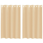 Voile-kardinad r&otilde;ngastihendiga 2 tk Liiv CFE8953265