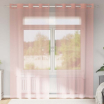 r&otilde;ngastihendiga kardinad 2 tk Roosa 140x225 cm CFE7059903