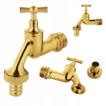 Bfg v&auml;liskraan 3/4" vooliku&uuml;hendusega, messingist aia kraan