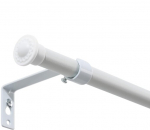 INFLATION Kardinapuu 76-157 cm, 1,6 cm, valge matt