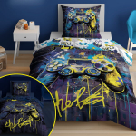Voodipesu Glow in the dark 140x200 Gamer Pad konsoolim&auml;ngu jaoks