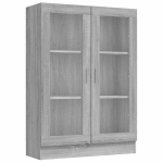 vitriinkapp, hall Sonoma tamm, 82,5x30,5x115 cm, tehispuit CFE324309