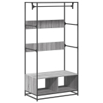 garderoob hall Sonoma tamm 90x50x180 cm tehispuit CFE428517