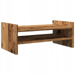 Monitori hoidja Vidaxl Monitori alus, vana puit, 50x27x20 cm