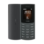 HMD 105 4G (2024) Must &ndash; Klassikaline Nuputelefon USB-C ja 4G VoLTE-ga