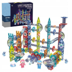 Valgusega magnetiliste klotside komplekt Click4Toys