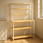 K&ouml;&ouml;giriiul 40x100x167 cm, Tamm Valge