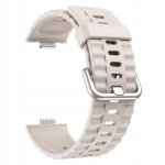 BestAccessories, Silikoonrihm "H. Watch Fit 3 / 4 / 4 Pro" jaoks, beež