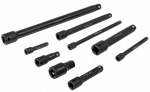 L&ouml;&ouml;gipikenduste komplekt 1/2&Prime;, 3/8&Prime;, 1/4&Prime;, 9 osa