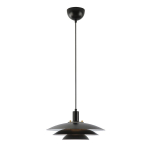 Rippvalgusti CANNES 38 cm, must