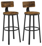 Baaritoolide komplekt Songmics, 2-osaline, pruun