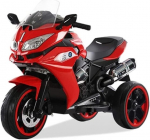 Kolmerattaline laste elektrimootorratas Speed ​​​​1200GS, punane