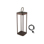 Beper P207ILI102 Laetav Corten-latern &ndash; stiilne traadita LED-laualamp