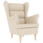 tugitool，elutuba tugitool, valge, 74x84x100 cm, linane CFE18655