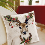 Markizeta dekoratiivpadja kate Vintage Deer, 40x40 cm