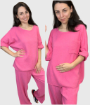 Pluus naistele Muslin, roosa