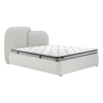 Voodi Home4you Embrace Harmony Duo, 160x200 cm, valge