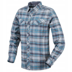 Meeste ruuduline s&auml;rk Helikon-Tex DEFENDER Mk2 CITY SHIRT, Blue, 3XL