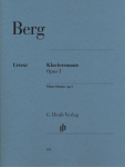 Berg, Alban - Klaviersonate op. 1: Instrumentation: Piano solo, Berg, Alban - Klaviersonate op. 1: Instrumentation: Piano solo