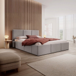 Voodi FORTESSA + Madrats SAPNAS 2 XL|160x200|Hall #22|Veluur