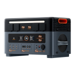 Akupank Oscal PowerMax 2400 Pro elektrijaam 2016Wh LiFePO4 laiendatav p&auml;ikesegeneraator 4 vahelduvvoolu pistikupesaga reisimiseks, telkimiseks