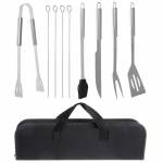 BBQ t&ouml;&ouml;riistade komplekt &uuml;mbrisega, 9tk