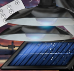 P&auml;ikesepatareiga rippuv &otilde;ue- v&otilde;i aialamp Happy people ANDY-6