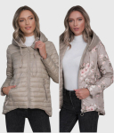 Kahepoolne naiste jope Elisa, beež