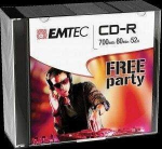Emtec CD-R 700 MB 52x10 tk.(ECOC801052SL)