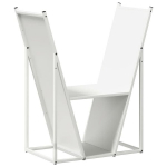 k&uuml;ttepuude rest，k&uuml;ttepuude alus, valge, 69,5x35x81 cm, k&uuml;lmvaltsitud teras CFE73483