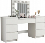 Kosmeetikalaud, Fluxar home, DR-1063, valge