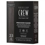 Meeste juuksev&auml;rv American Crew Precision Blend juuksev&auml;rv 3x40 ml 2/3 Dark