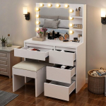 Kosmeetikalaud, Fluxar home, DR-1140, valge