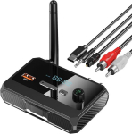 Bluetooth 5.3 vastuv&otilde;tja koduse stereo jaoks, RCA, optiline/AUX, HD-heli