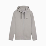 PUMA meeste vabaajajakk PUMA SPACER FZ Hoodie Concrete Gray - 68857414, hall