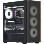 Korpus Aerocool korpus D501A-G-BK-v2 (must/holz)