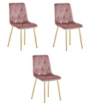 3-osaline toolikomplekt Leobert Libra, roosa