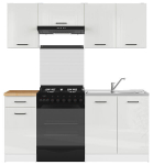 5-osaline k&ouml;&ouml;gikomplekt Black Red White Junona Line, valge/beeži v&auml;rvi